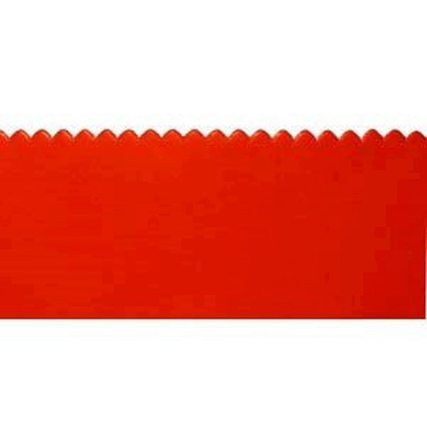 Midwest Rake Squeegee Blade, 16" L, 1/4" Notch, Rubber 79765